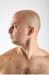 Head Man Animation references White Average Bald